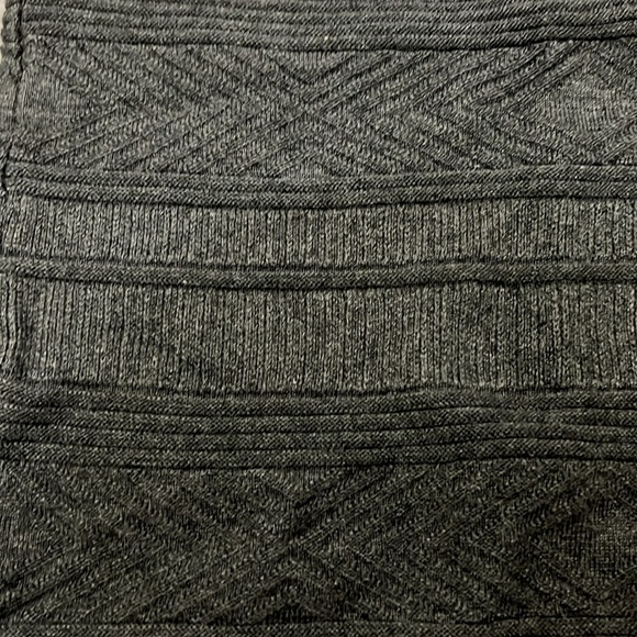 GARAGE grey knit mini skirt - Picture 3 of 3